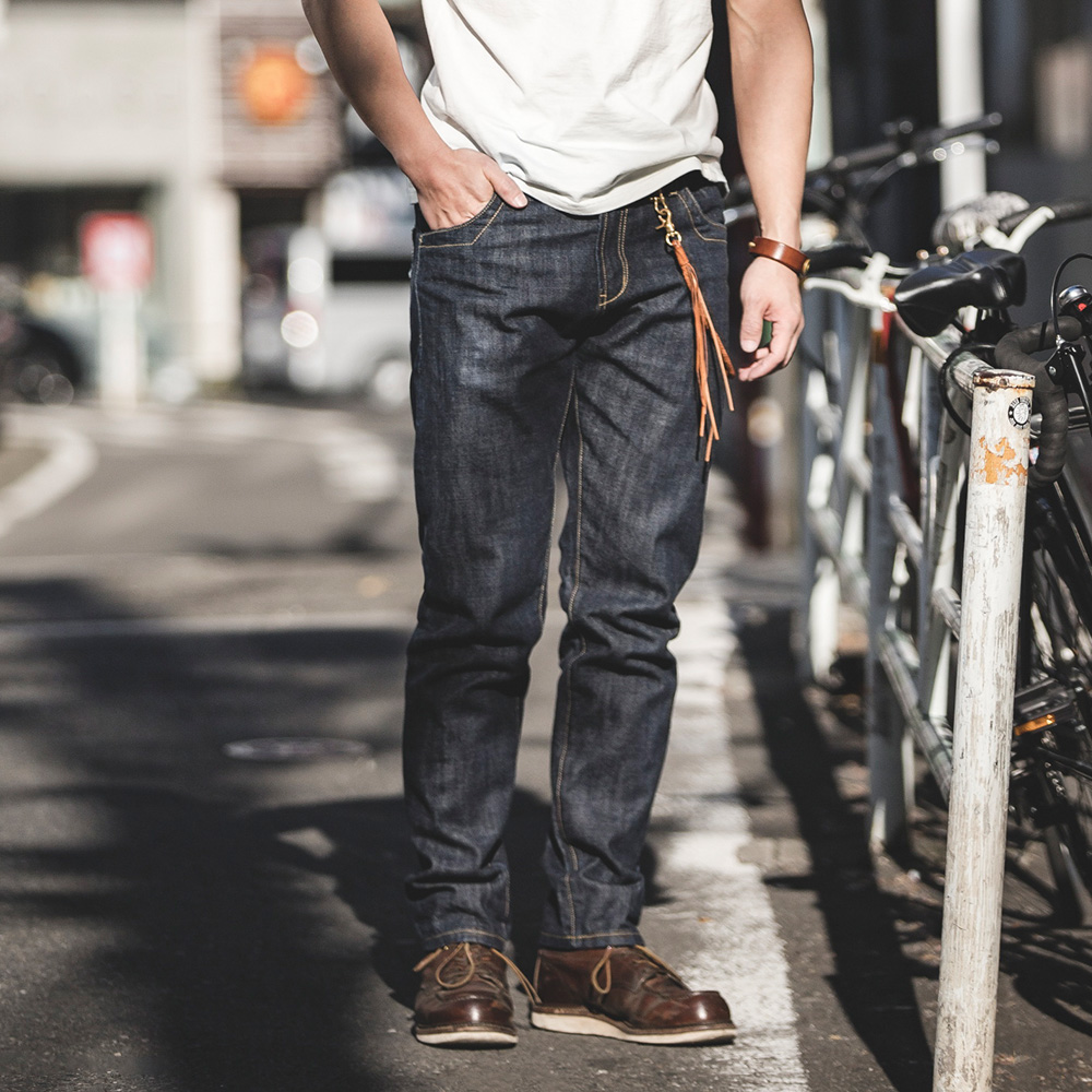 Maden Men's 14oz Raw Selvedge  - огляд і ціна Levis Jeans 501