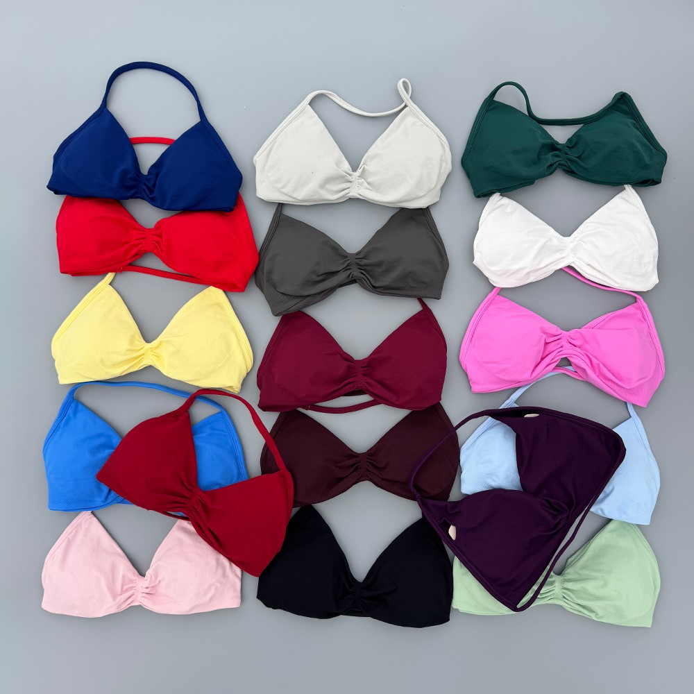 Strappy Bra Gym Top Women High - огляд і ціна Push Up Bra Padded