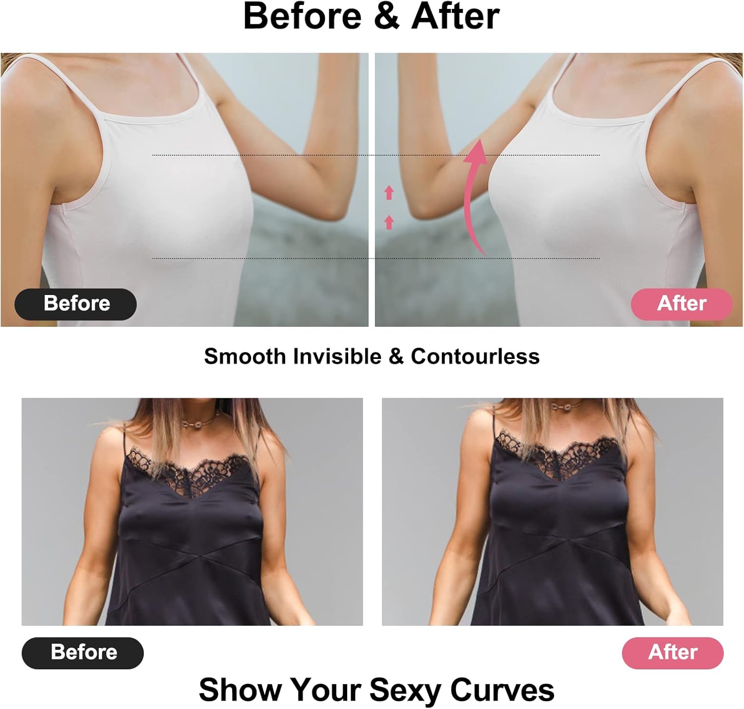 Sticky Bra Push Up Adhesive Br - огляд і ціна Silicone Bra Adhesive