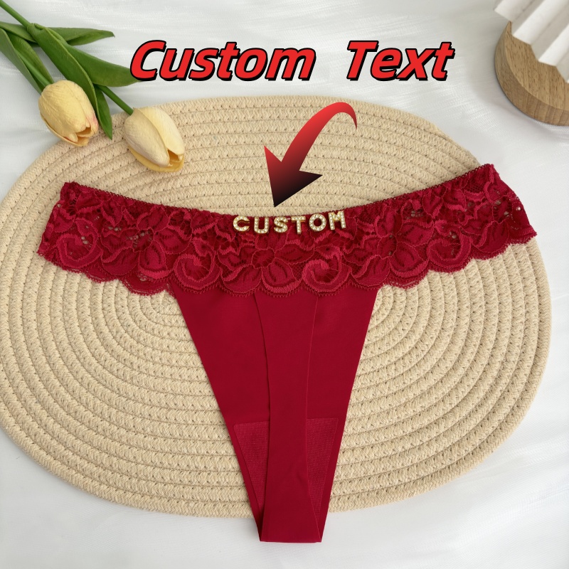 Personalized Custom Thong Name - огляд і ціна Thong Bikini Women