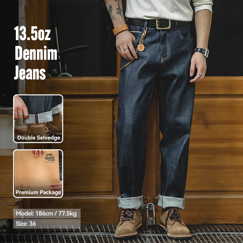Maden Vintage 13.5oz Heavyweig - огляд і ціна Levis Jeans 501