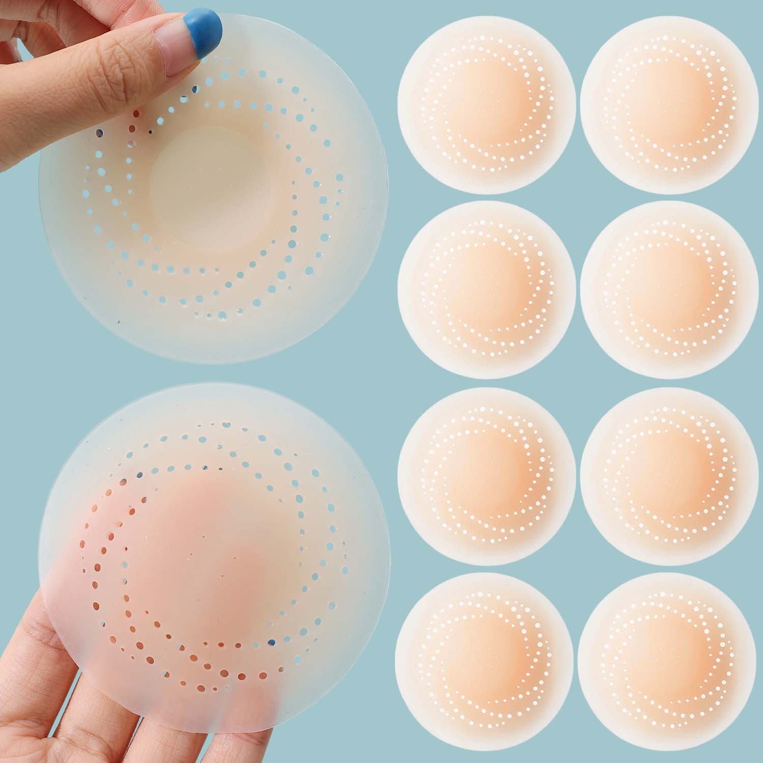 2-10PCS Invisible Self Adhesiv - огляд і ціна Silicone Bra Adhesive