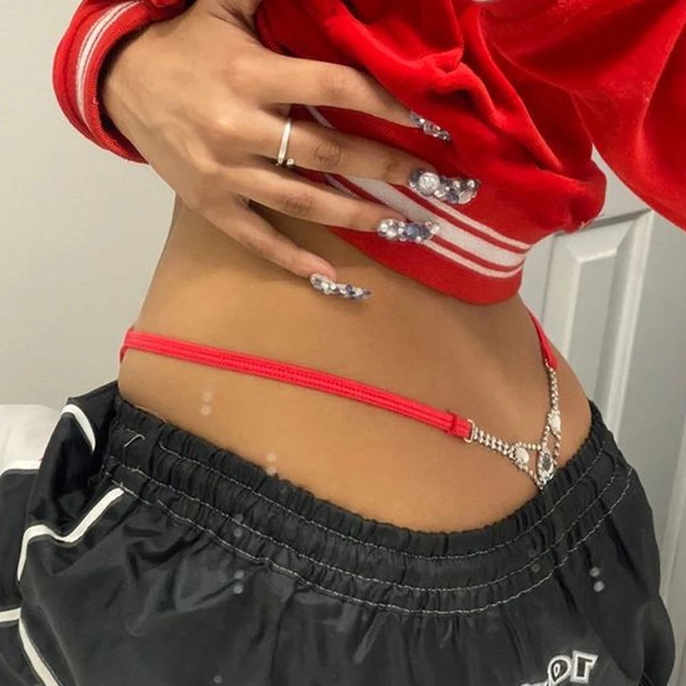 Sexy Round Rhinestone Thong Ad - огляд і ціна Thong Bikini Women