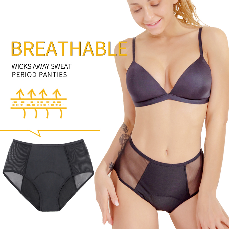 Drop shipping Women's High-wai - огляд і ціна Period Panty Absorbent